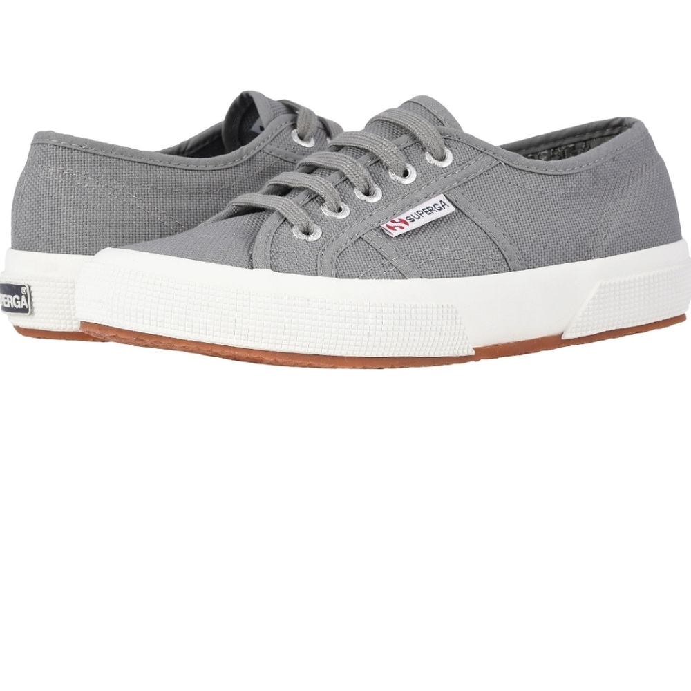 SuperGa classic sneakers- gray sage- unisex- Sz 6.5M - W8- NWOT